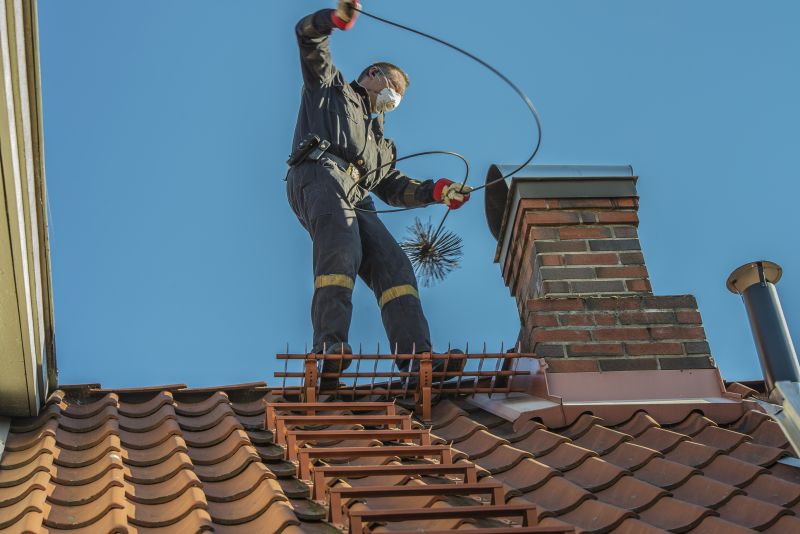 Chimney Sweep with Tools